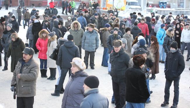 Митинг в Омске 11 декабря 2011 года