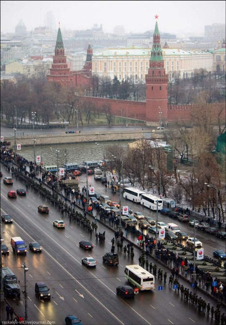 Болотная площадь: вид с московских крыш