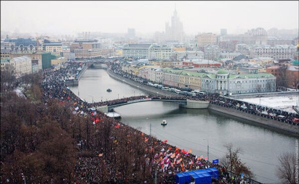 Болотная площадь: вид с московских крыш
