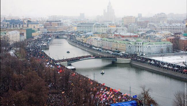 Болотная площадь: вид с московских крыш