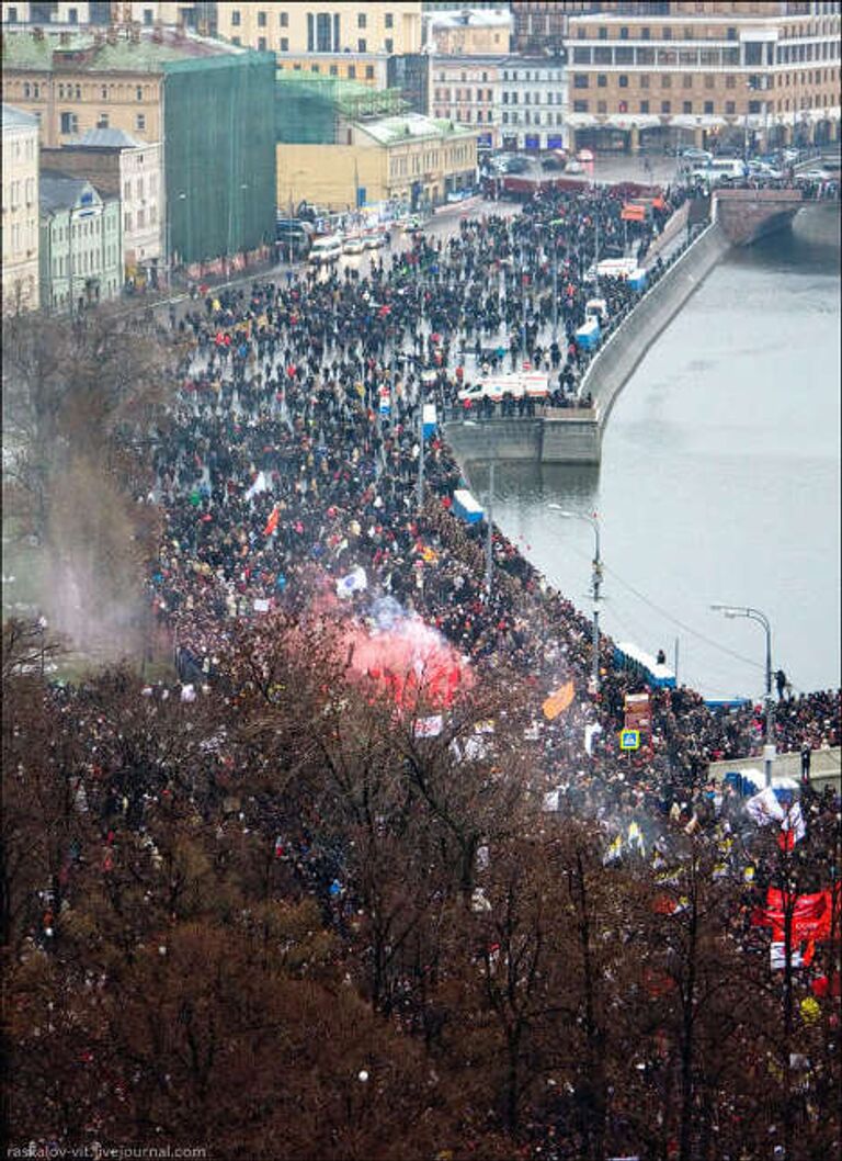 Болотная площадь: вид с московских крыш