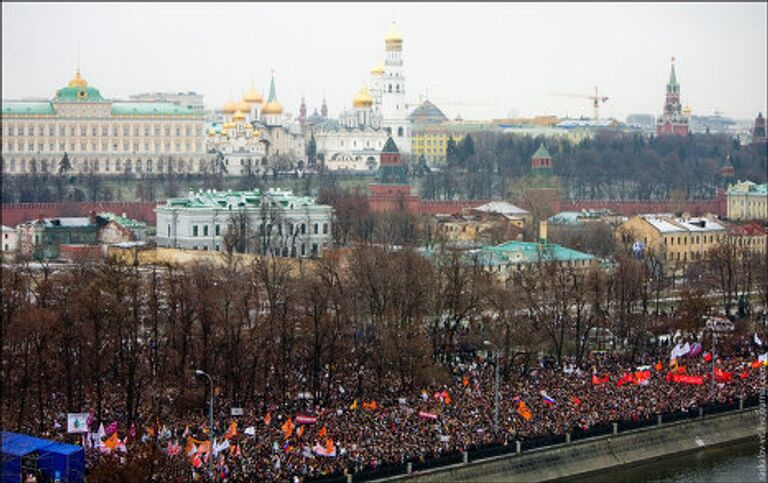 Болотная площадь: вид с московских крыш