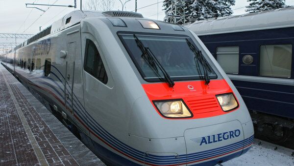 Поезд Аллегро. Архивное фото