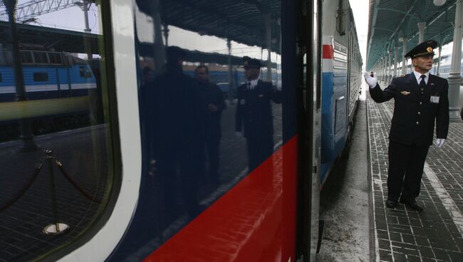 Презентация новых международных пассажирских маршрутов ОАО «РЖД» в Москве