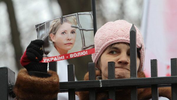 Рассмотрение жалобы Ю.Тимошенко в Апелляционном суде Киева