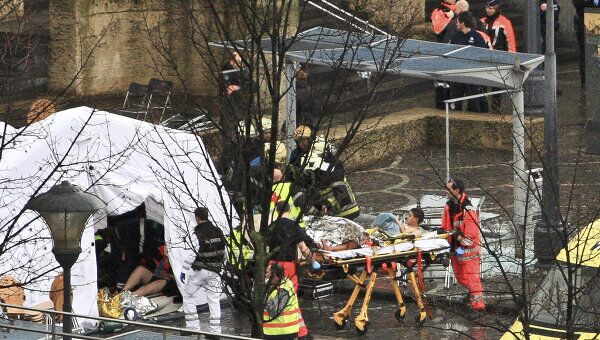 Взрыв в центре бельгийского города Льеж