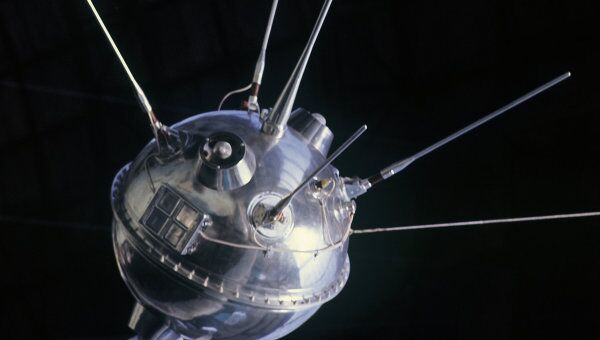 Межпланетная станция Луна-1 на ВДНХ