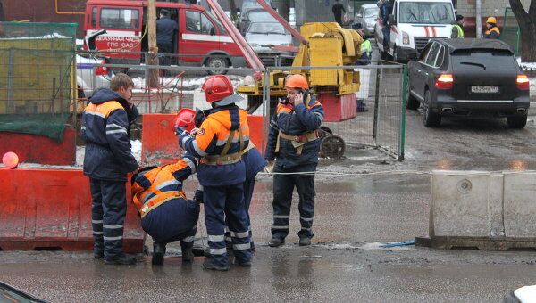 Газопровод повредили на юге Москвы
