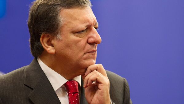 Председатель Европейской комиссии Жозе Мануэл Баррозу. Архив