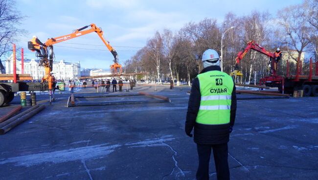 Лучшего оператора гидроманипулятора выбрали на выставке в Вологде