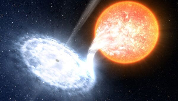 Астрономы нашли самую легкую черную дыру