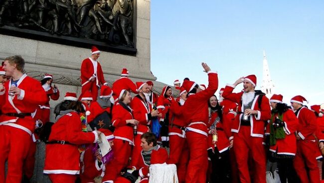 SantaCon Лондон