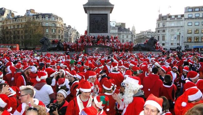 SantaCon Лондон