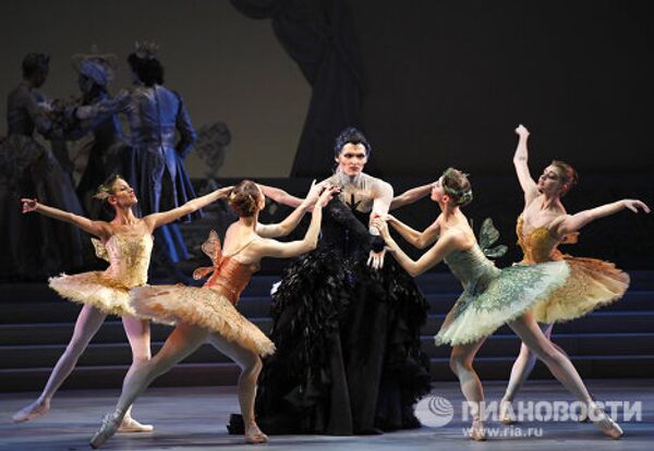 Репетиции балета Спящая красавица в Михайловском театре