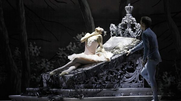 Репетиции балета Спящая красавица в Михайловском театре