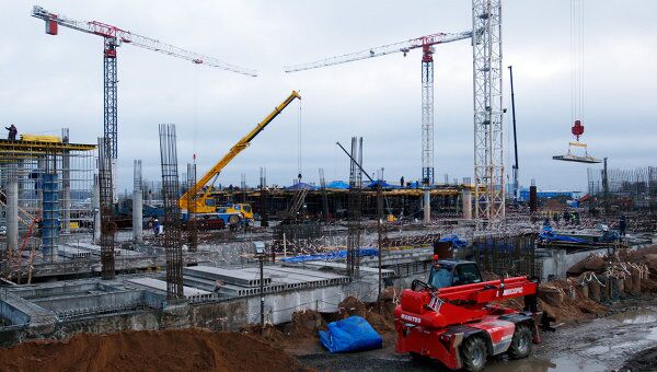 Строительство нового терминала Пулково