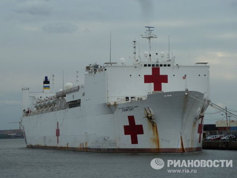 Госпитальный корабль USNS Comfort 