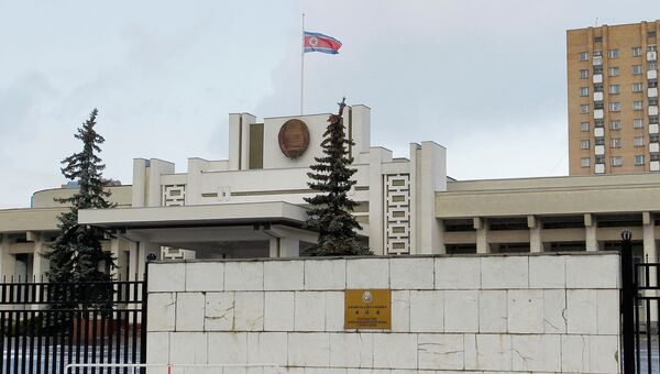 Посольство КНДР в Москве. Архивное фото