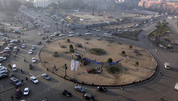 Демонстранты открыли движение автотранспорта на площади Тахрир в Египте