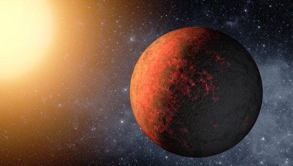 Огненный шар планеты Kepler-20e, где царит адское пекло в тысячу градусов Кельвина 