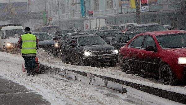 Сильный снегопад хорошо очистит московский воздух
