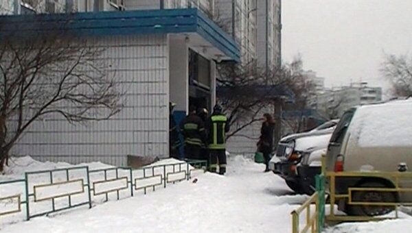Мусоропровод загорелся в жилом доме  на юго-западе Москвы