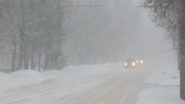 Снегопад в Иваново