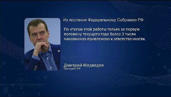 Обсуждение Послания Президента РФ Д.А.Медведева Федеральному Собранию РФ