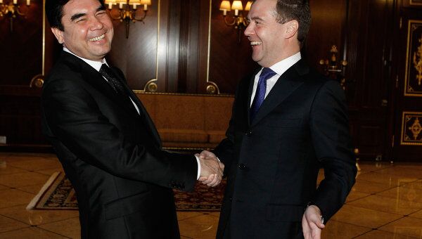 Встреча Д.Медведева и Г.Бердымухамедова