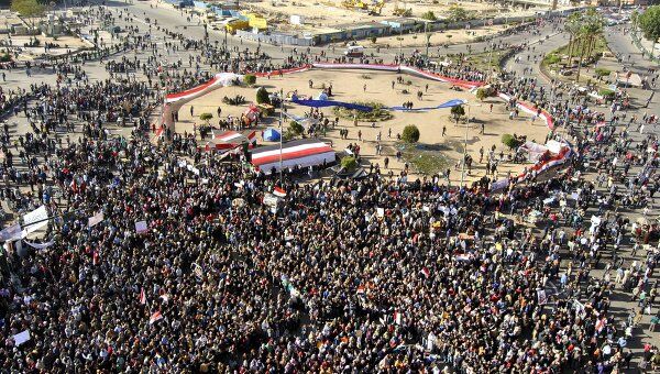 Тысячи каирских демонстрантов вновь вышли на площадь Тахрир
