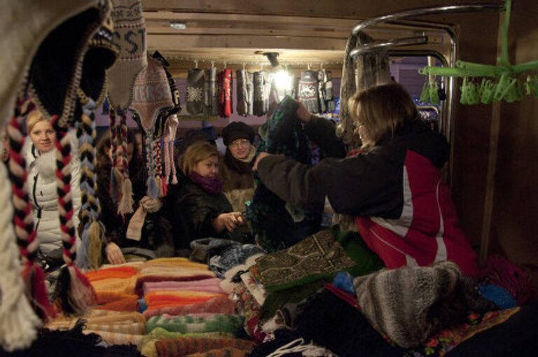 Рождественская ярмарка в Петербурге Рождественская ярмарка в Петербурге