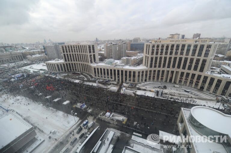 Митинг оппозиции За честные выборы в Москве