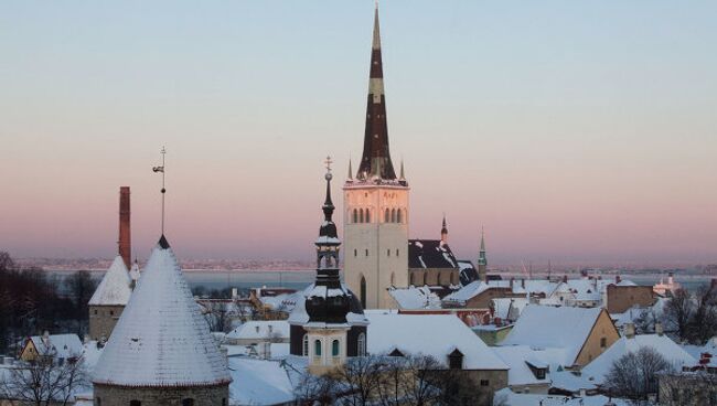 Исторический центр Таллина - Старый город. Архивное фото