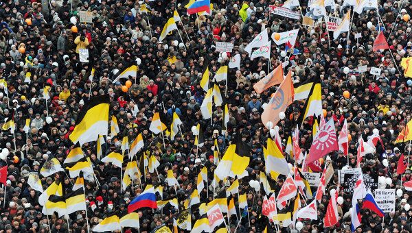 Митинг оппозиции За честные выборы в Москве. Архив