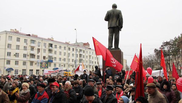 Митинг оппозиции За честные выборы в Краснодаре