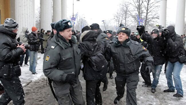 Митинг За честные выборы в Санкт-Петербурге