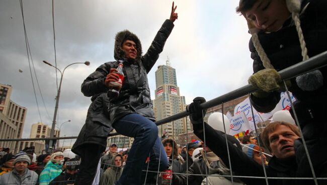 Митинг оппозиции За честные выборы в Москве