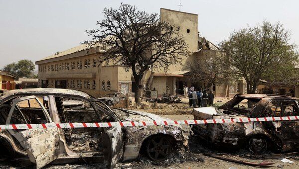 Взрыв в церкви на окраине столицы Нигерии Абуджи