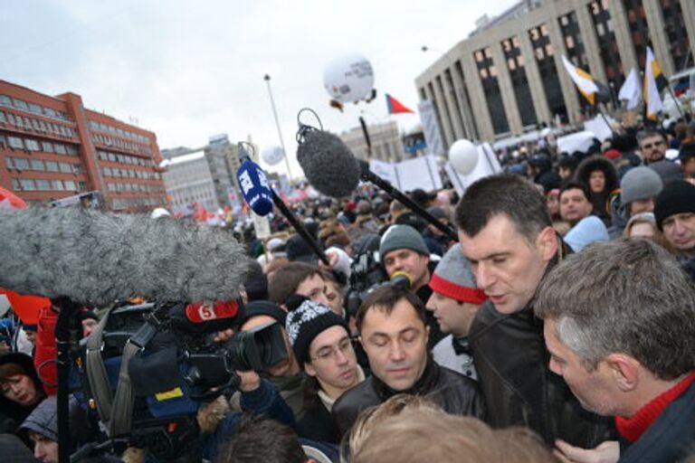 Знаменитости на площади Сахарова: московский митинг 24 декабря