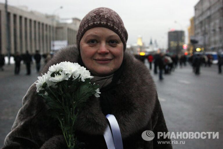 О чем мечтают митинговавшие на проспекте Сахарова.