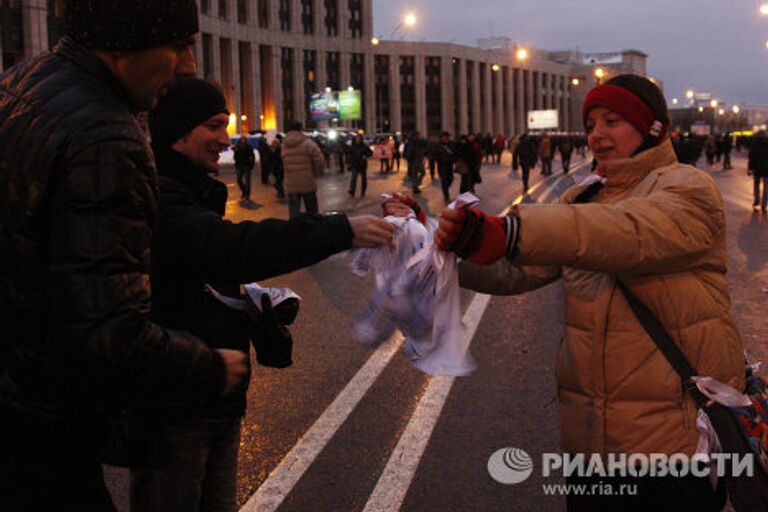 О чем мечтают митинговавшие на проспекте Сахарова 