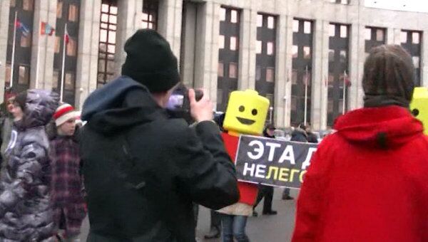 Митинг на Сахарова изнутри глазами корреспондента РИА Новости