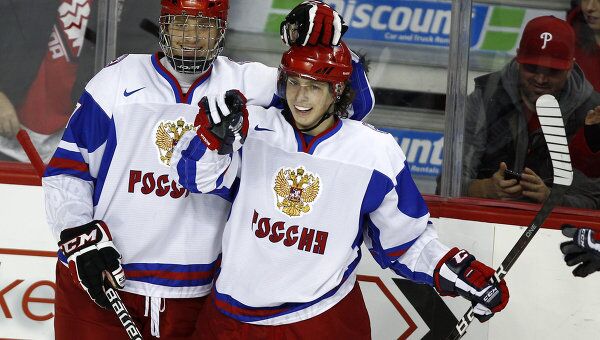 Российская молодежка с победы начала защиту титула на хоккейном ЧМ