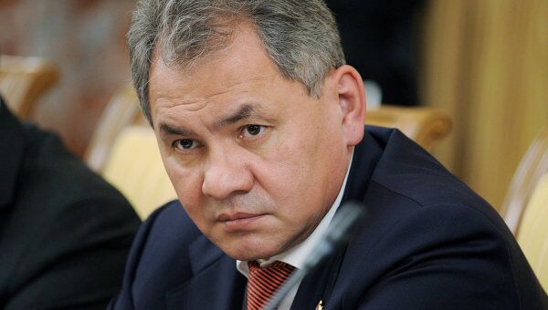 Министр РФ по делам гражданской обороны, чрезвычайным ситуациям и ликвидации последствий стихийных бедствий Сергей Шойгу 