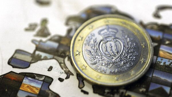 1 евро, Сан Марино, архивное фото