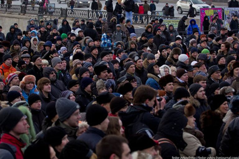 Шац, Лазарева и Пушной поддержали митинг в Екатеринбурге