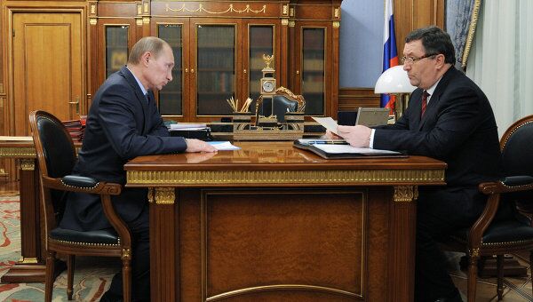 Встреча В.Путина с О.Бетиным