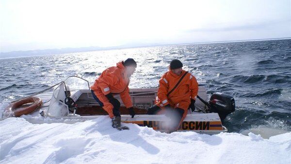 Спасение рыбаков на Сахалине 