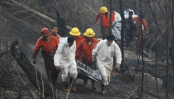Шесть человек погибли в Чили при тушении лесного пожара