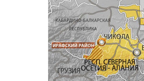 Пассажирская Газель перевернулась в шести километрах от населенного пункта Чикола в Северной Осетии